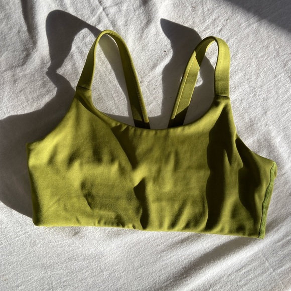 girlfriend collective Other - Girlfriend collective lou sports bra ivy chartreuse lime green size small